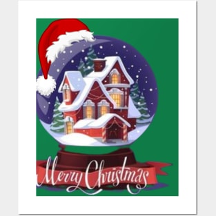 merry christmas Posters and Art